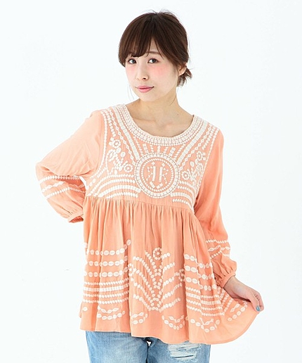 レーヨンエンブロブラウス/AEBC R EMBR B