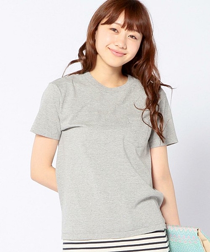 VELVASHEEN 1ポケットTシャツグレー/BCVELVA/S 1POC SSL T GRY