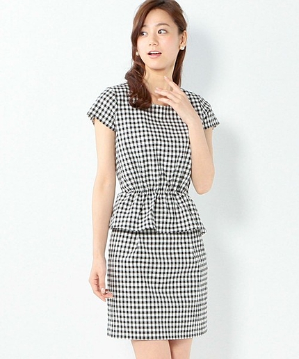 JOC C/R STRC ギンガムチェック セットアップ / ギンガムチェック / ワンピース