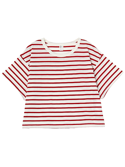 ショート丈Tシャツ