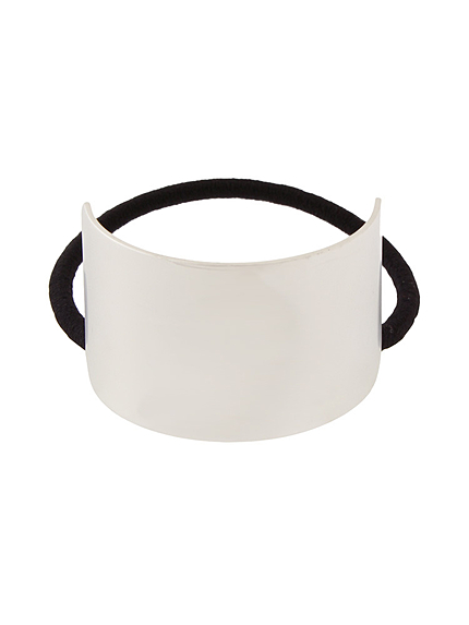 メタリックヘアゴム