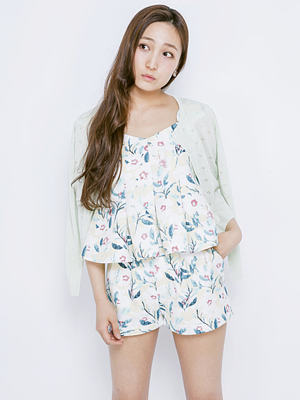 【dazzlin】ＵＶカットアイレットカーディガン