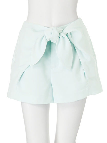 【dazzlin】ウエストリボンコンパクトショートパンツ