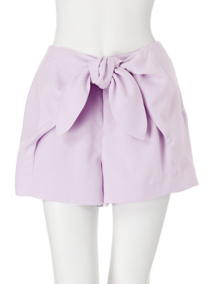 【dazzlin】ウエストリボンコンパクトショートパンツ