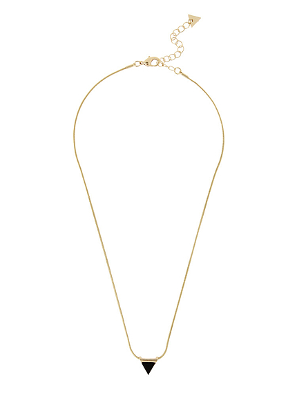 TRIANGLE QUARTZ SMALL ネックレス