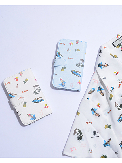 アロハ柄phoneケース