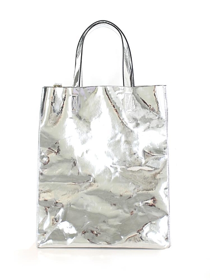 メタリックトートバッグ