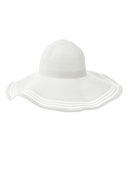 シースルーボーダーハット