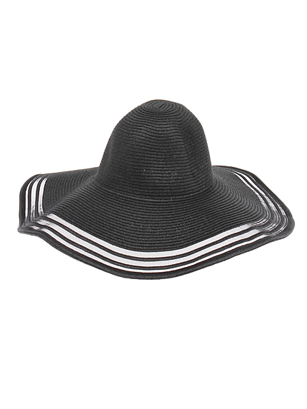 シースルーボーダーハット