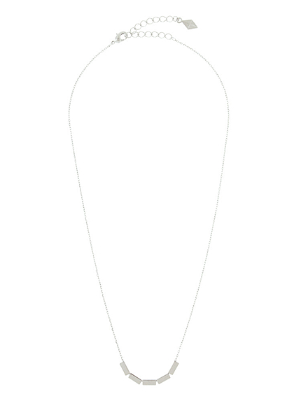 シャイニーブロックネックレス