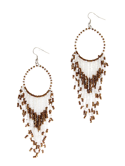 サークルフリンジピアス