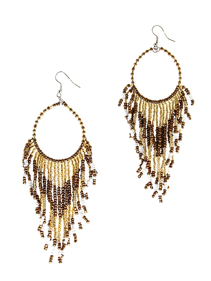 サークルフリンジピアス