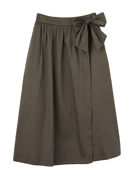 スリットマキシフレアースカート