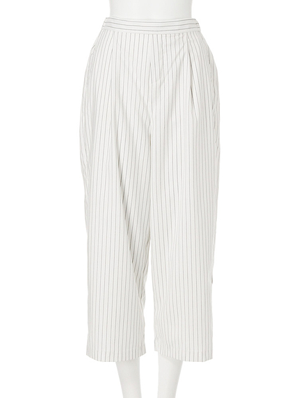 【CASUAL】Relaxワイドクロップドパンツ