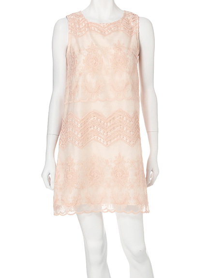 【DUO】 オーガン×レースAラインワンピース