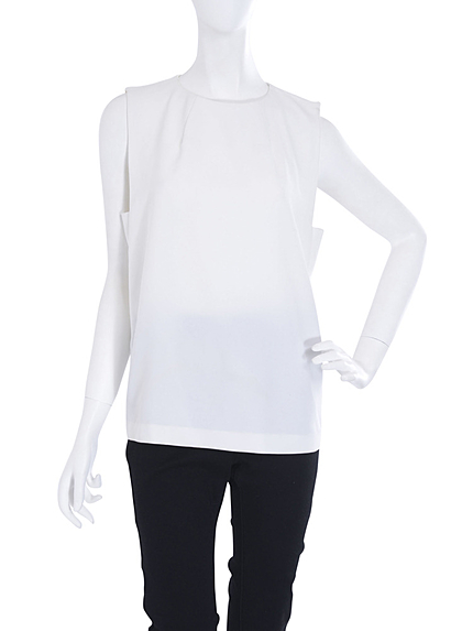 サイドノースリーブトップス