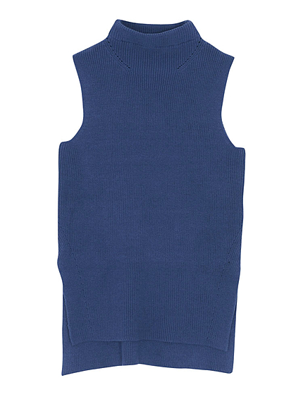 セットアップハイネックニットベスト【2015秋新作】