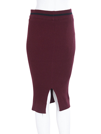 セットアップリブタイトスカート【2015秋新作】