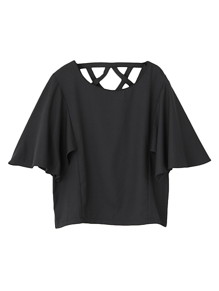 バッククロスフレアフリーブTOPS