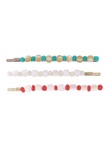 【goods】シェルビーズピン