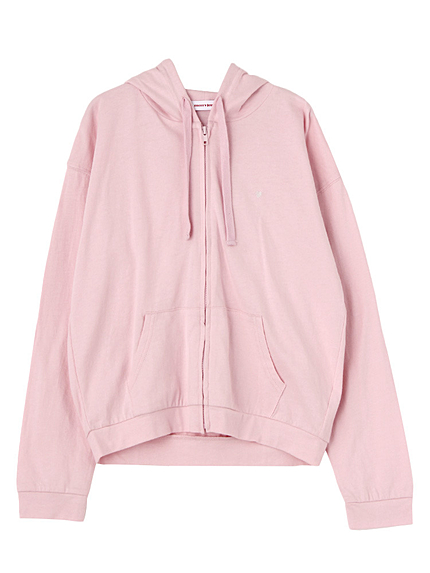 ガーゼ天竺パーカー