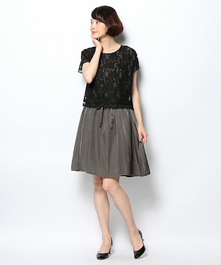 レースセットワンピース