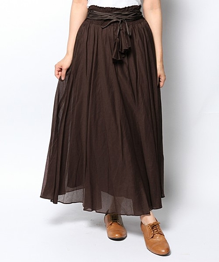 マキシフレアスカート