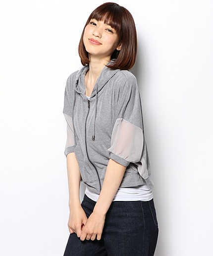 ショートパーカー