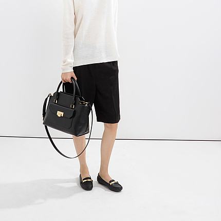 メタルディテールローファー / METAL DETAIL LOAFERS