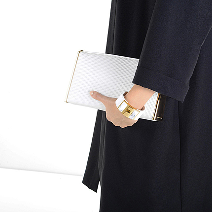 ジップクローザークラッチ / ZIP CLOSURE CLUTCH