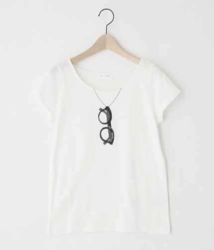 メガネ半袖Tシャツ
