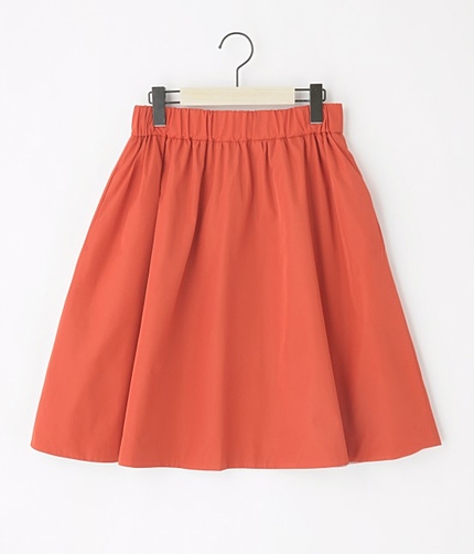 タフタリバーシブルスカート