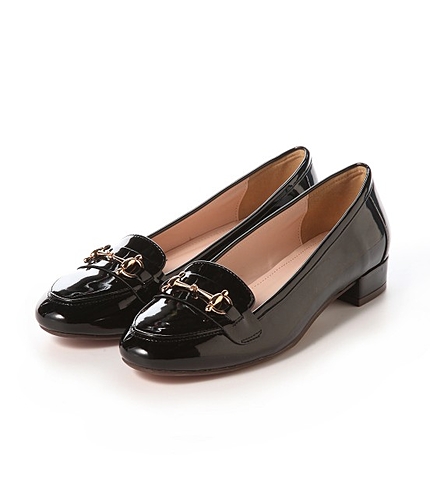 ★7/3ヒルナンデス!でご紹介★ 【WEB限定カラー】【Juze×HARUTA】ビット付きローファー