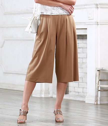 【MORE8月号掲載】追加決定!! ワイドキュロットパンツ