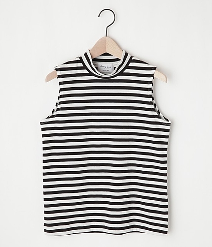 ボーダータートルノースリーブ