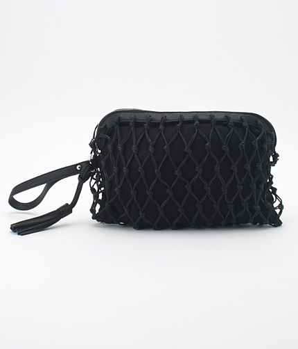 ハンドメッシュクラッチバッグ