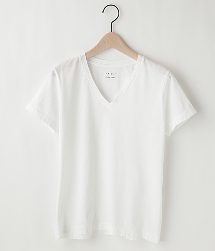 【VERY7月号掲載】 カラーVネックTシャツ