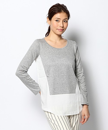 カタブクロローンコンビカットソー