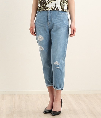 インディゴダメージデニム