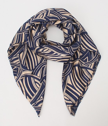 【FOLYE&KEANE/フォーリーアンドキーン】 NAVY GEO CURVE