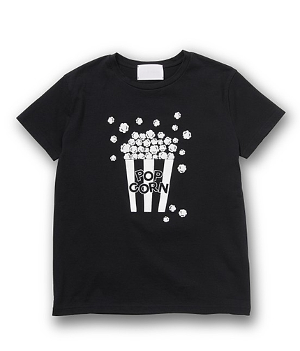 ポップコーンプリントTシャツ