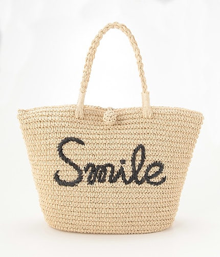 【non-no8月号掲載】 ペーパーソフトバスケットバッグ