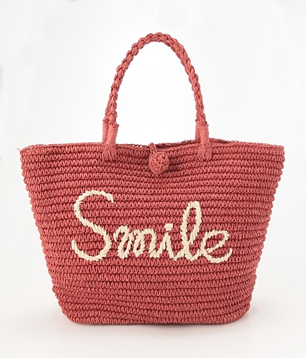 【non-no8月号掲載】 ペーパーソフトバスケットバッグ