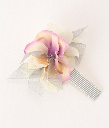 フラワーヘアクリップ