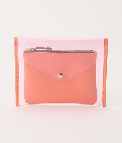 【MORE7月号掲載】 クリアコンビポーチ