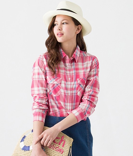 【2WAY】チェックシャツ