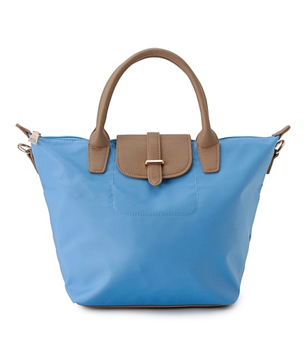 【2WAY】異素材ライトボストンバッグ