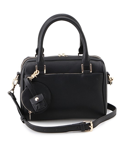 ★3/12ヒルナンデス!でご紹介★ 【2WAY】ポーチ付きニボストンバッグ