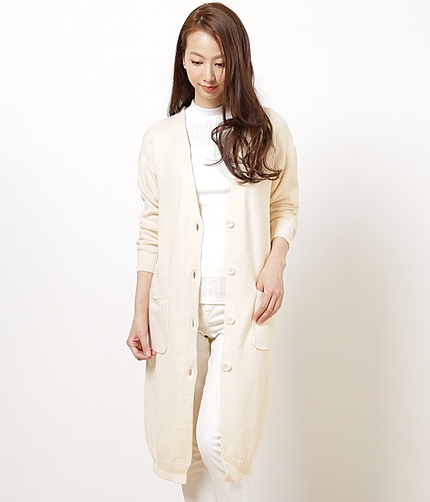 スーパーロングカーディガン