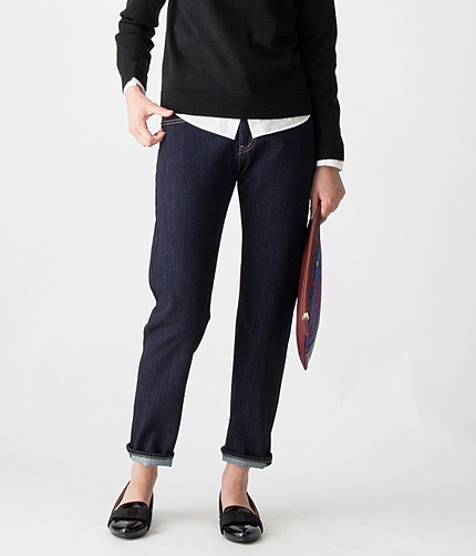 ボーイフレンドデニムパンツ